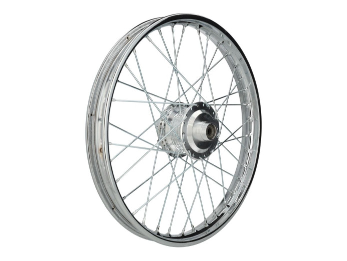 17 inch spoke wheel 17x1.40 chrome Puch Maxi S / N A-quality
